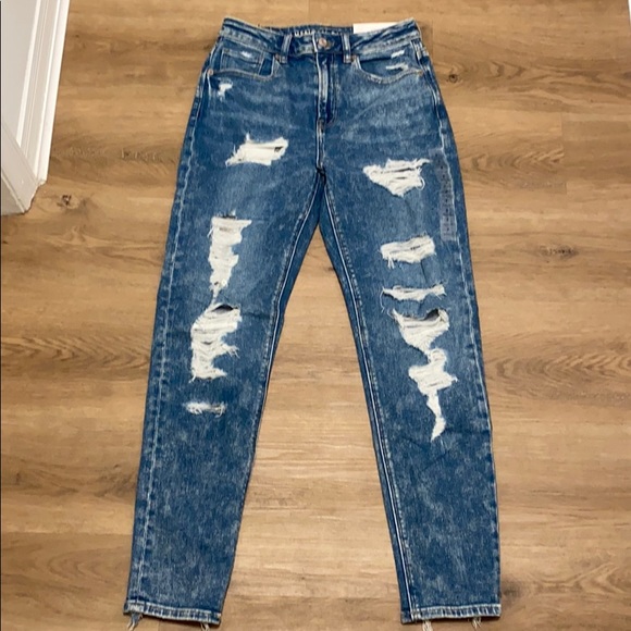 American Eagle Outfitters Denim - AE Acid Wash Mom Jeans